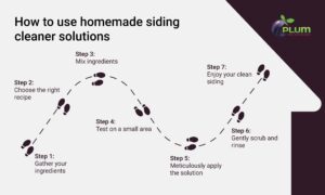 How to use homemade siding cleaner solutions