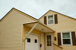 Great example of horizontal vinyl siding