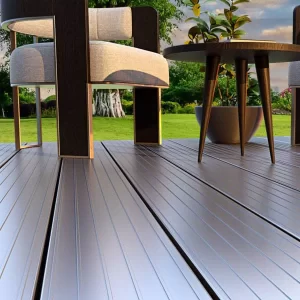 aluminium decking is one of the popular decking types