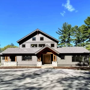 Example of wood siding