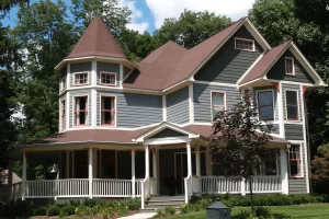 siding on Victorian homes