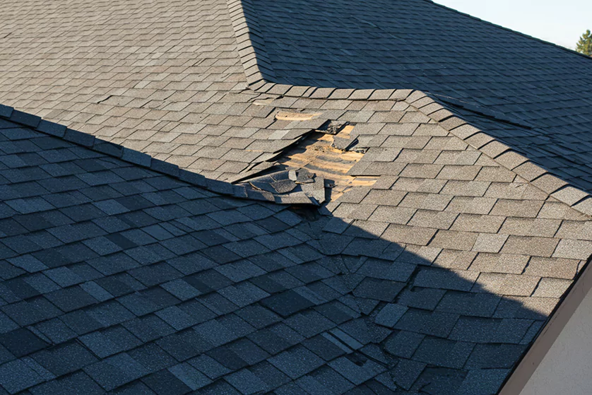 roof that requires replacement