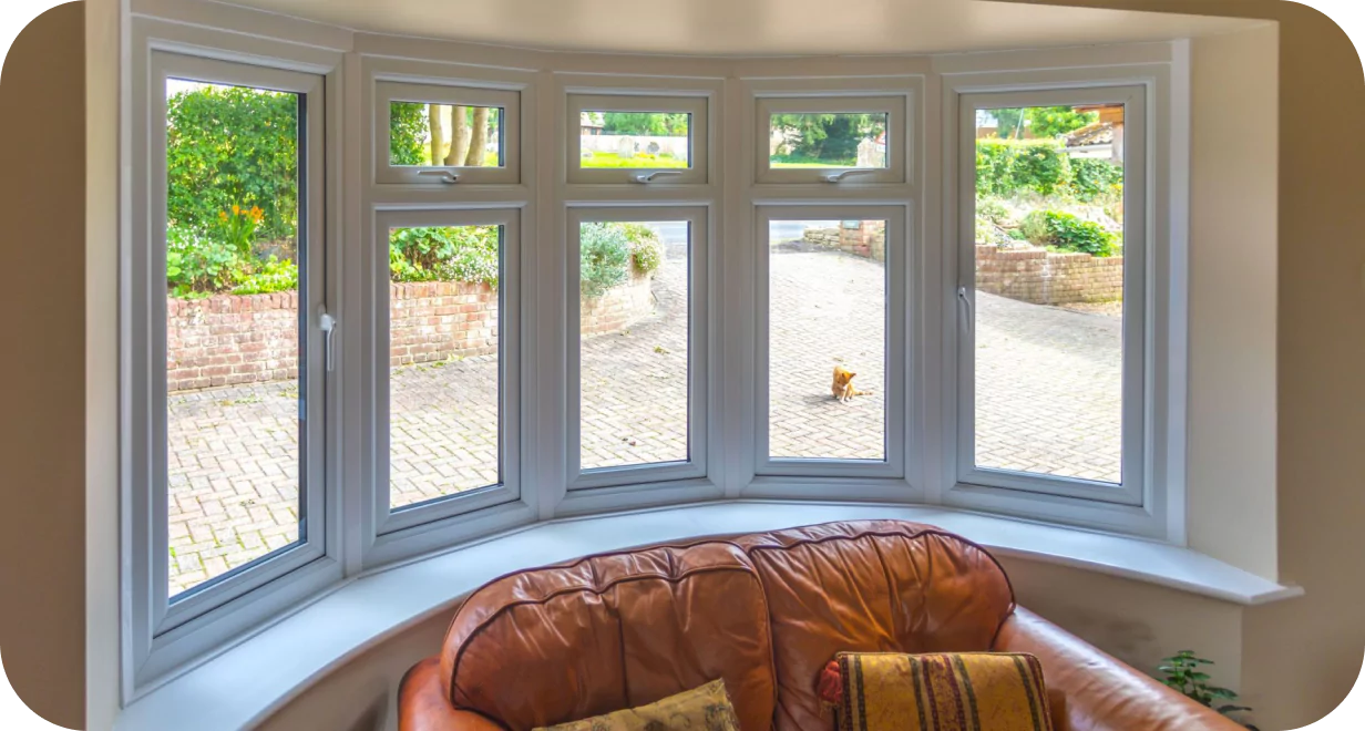 Bow windows