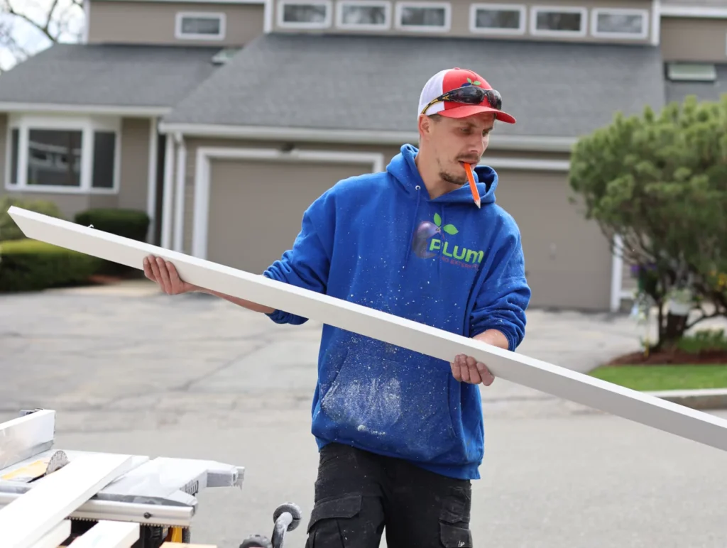 Plum ProExteriors team is the right deck builder