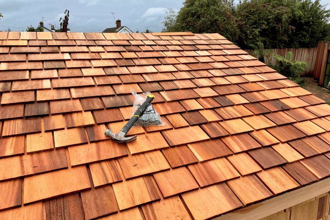 Cedar shingles