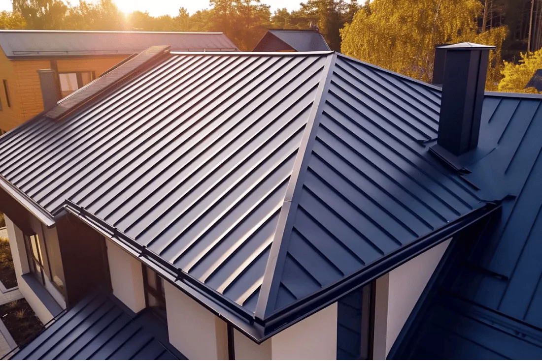 Metal roof