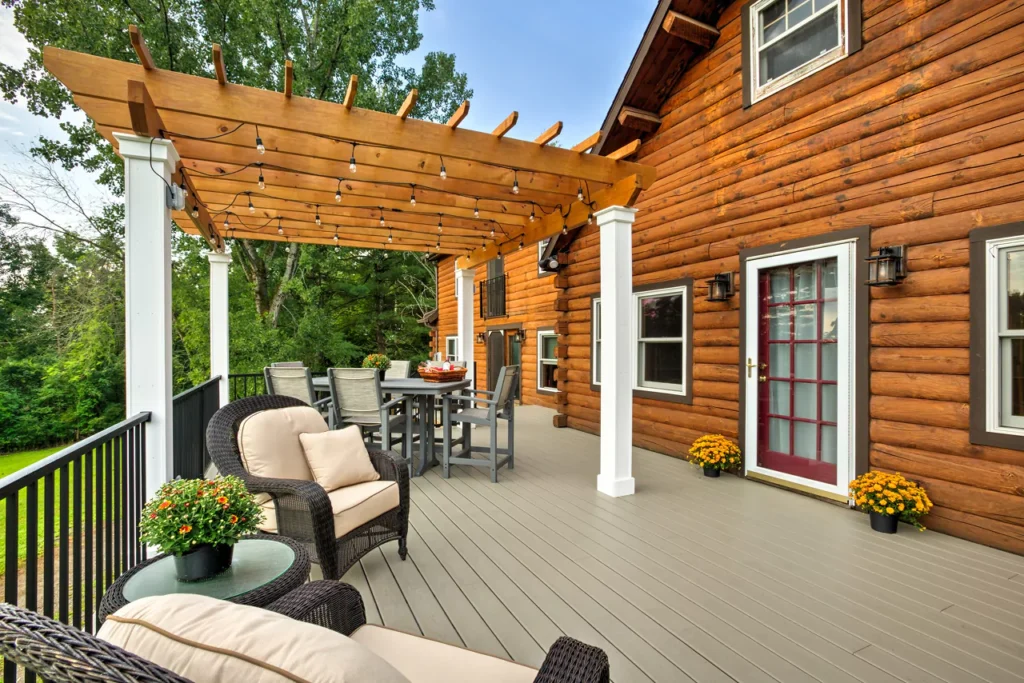 how the best decking material looks like in reality