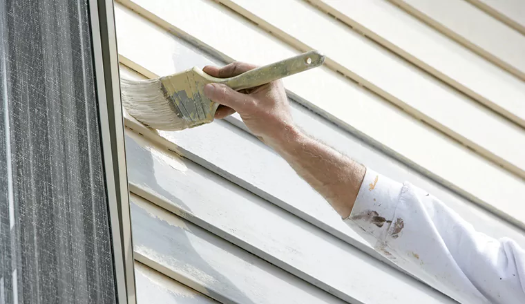 Siding painting