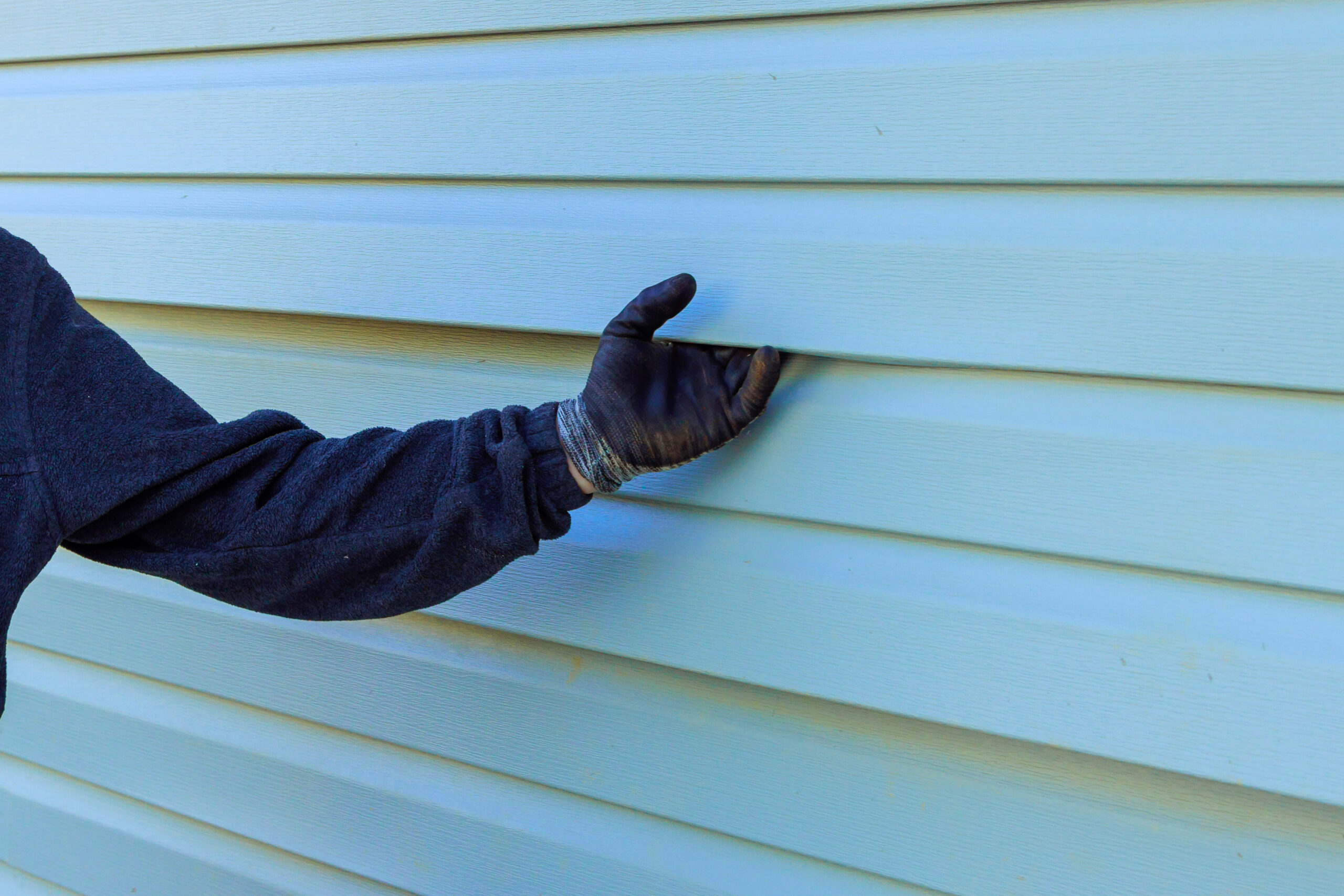 Siding installation
