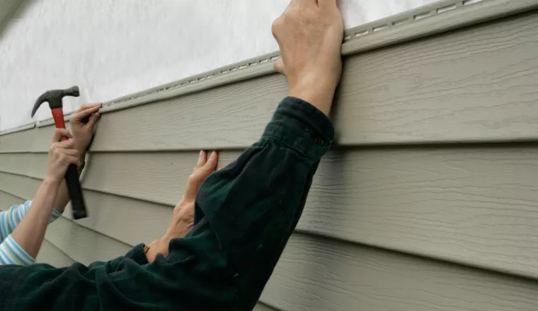 Siding installation
