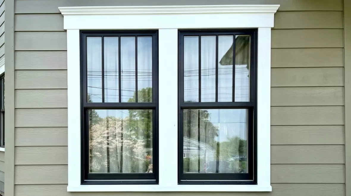 Double-hung windows