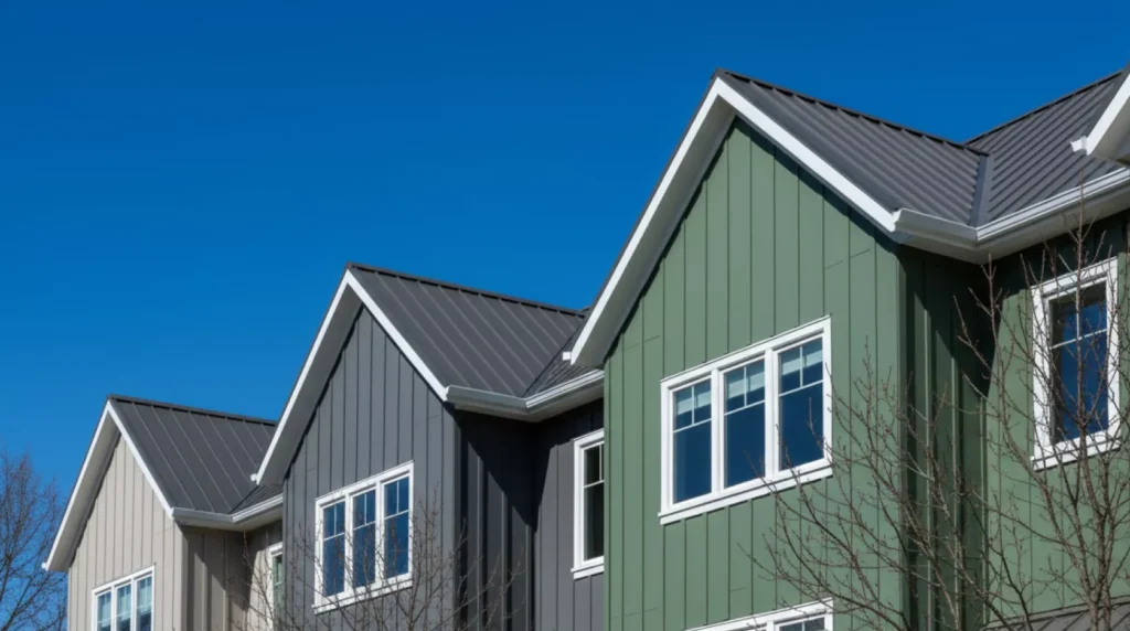 Architecture as the extension of the environment Colors, shapes, and textures complement the scenery and form the vista of its own.