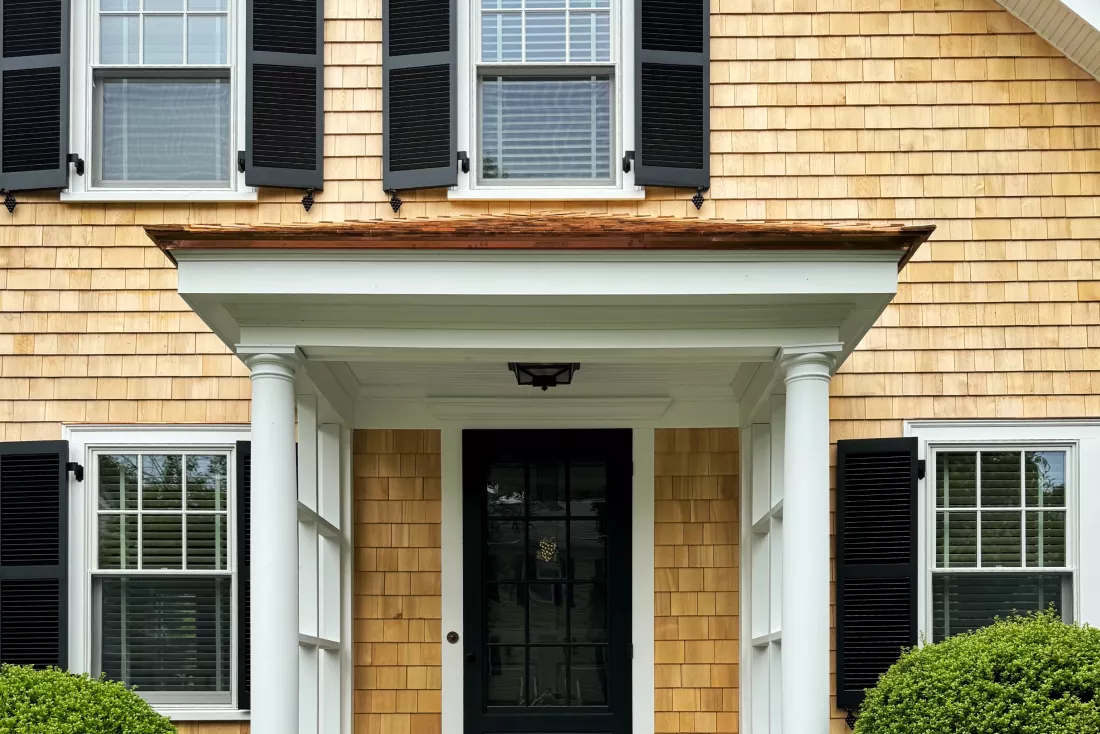 Composite cladding accent panels
