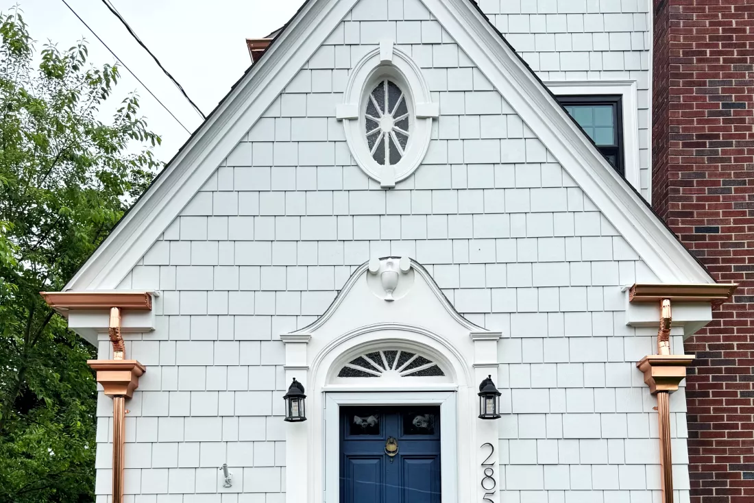 Composite shake siding