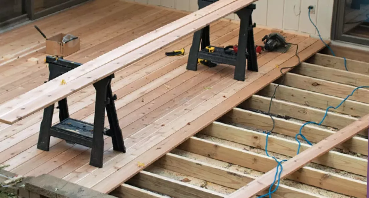 COMPOSITE DECK INSTALLATION