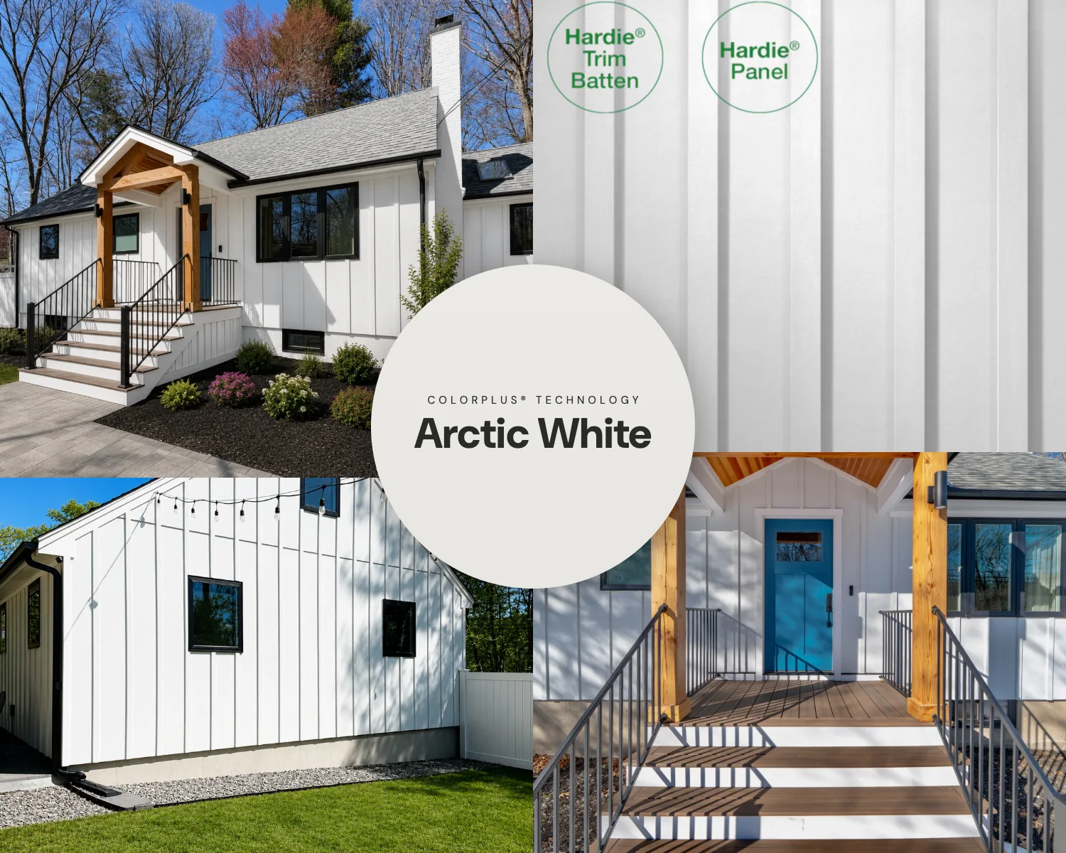 Board & batten siding colors