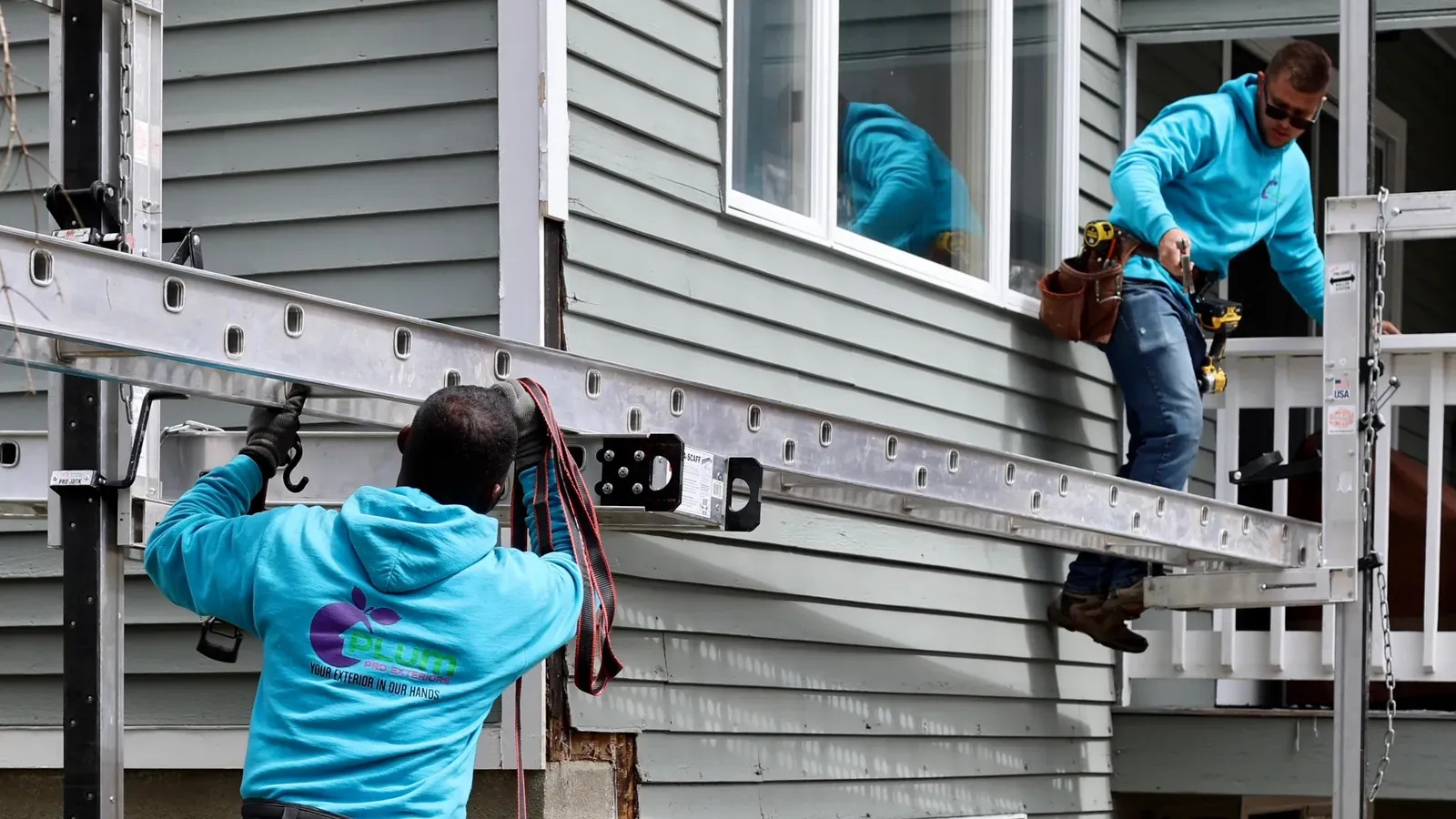James Hardie siding replacement
