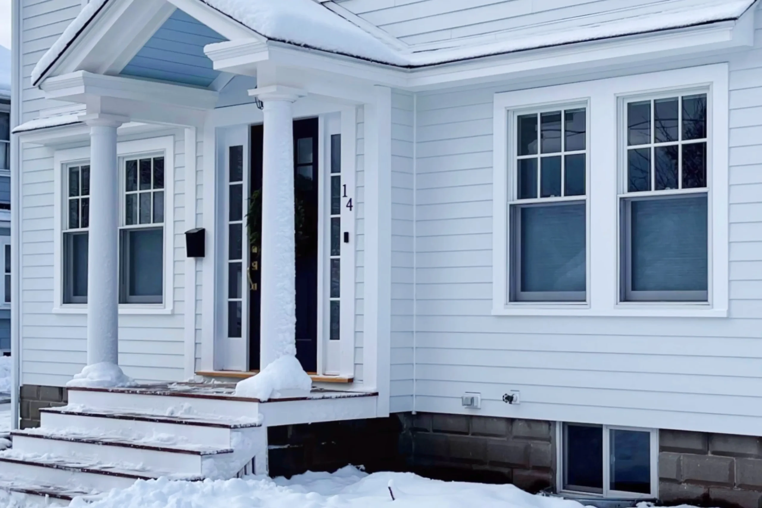 Double-hung windows