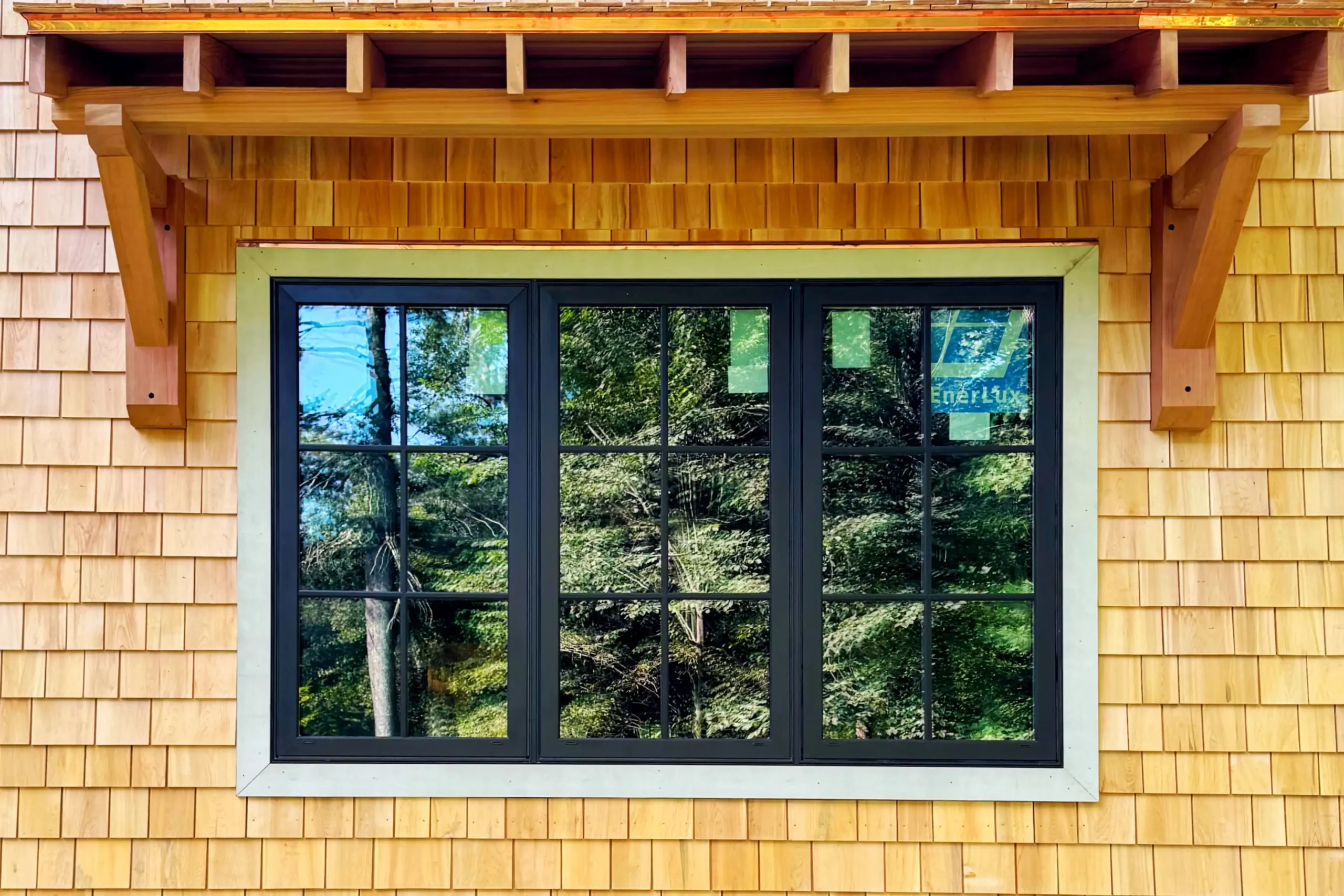 Vinyl windows in multiple colors