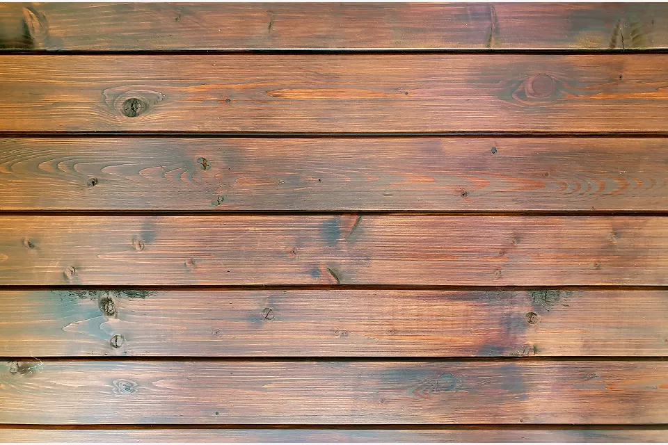 Wood and cedar siding