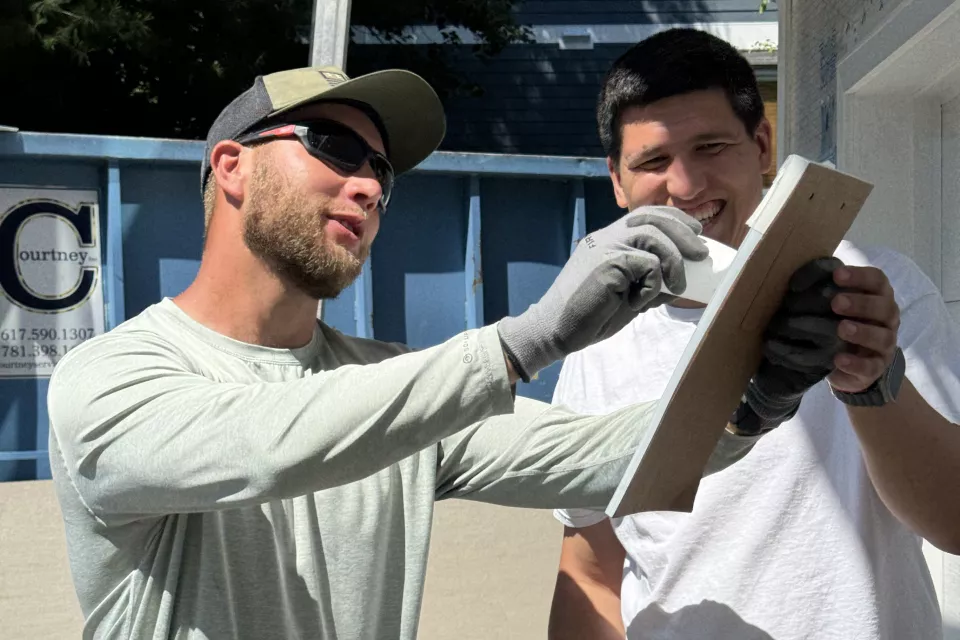 Siding painting