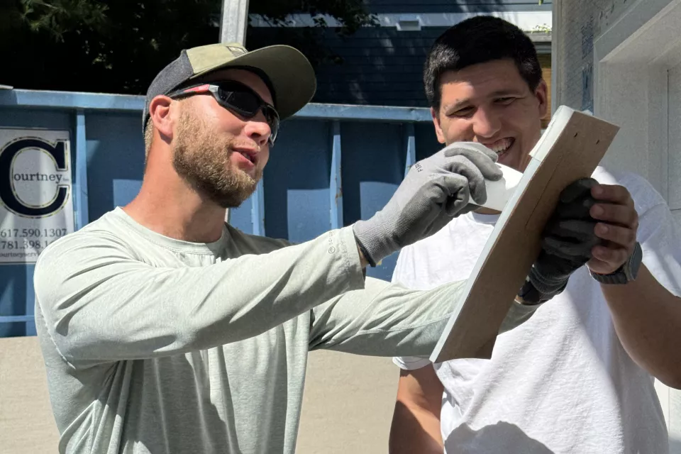 Siding painting