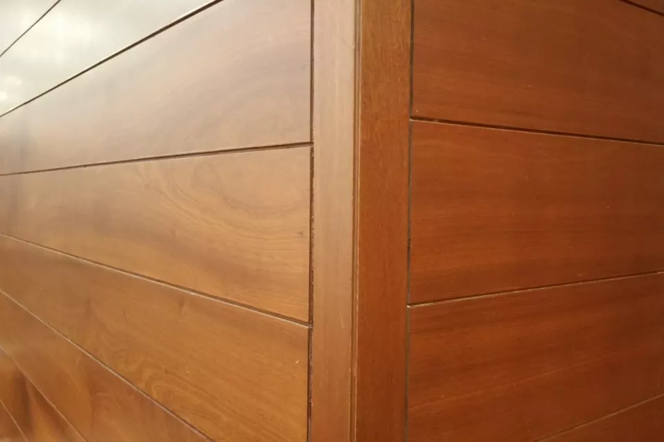 Wood siding