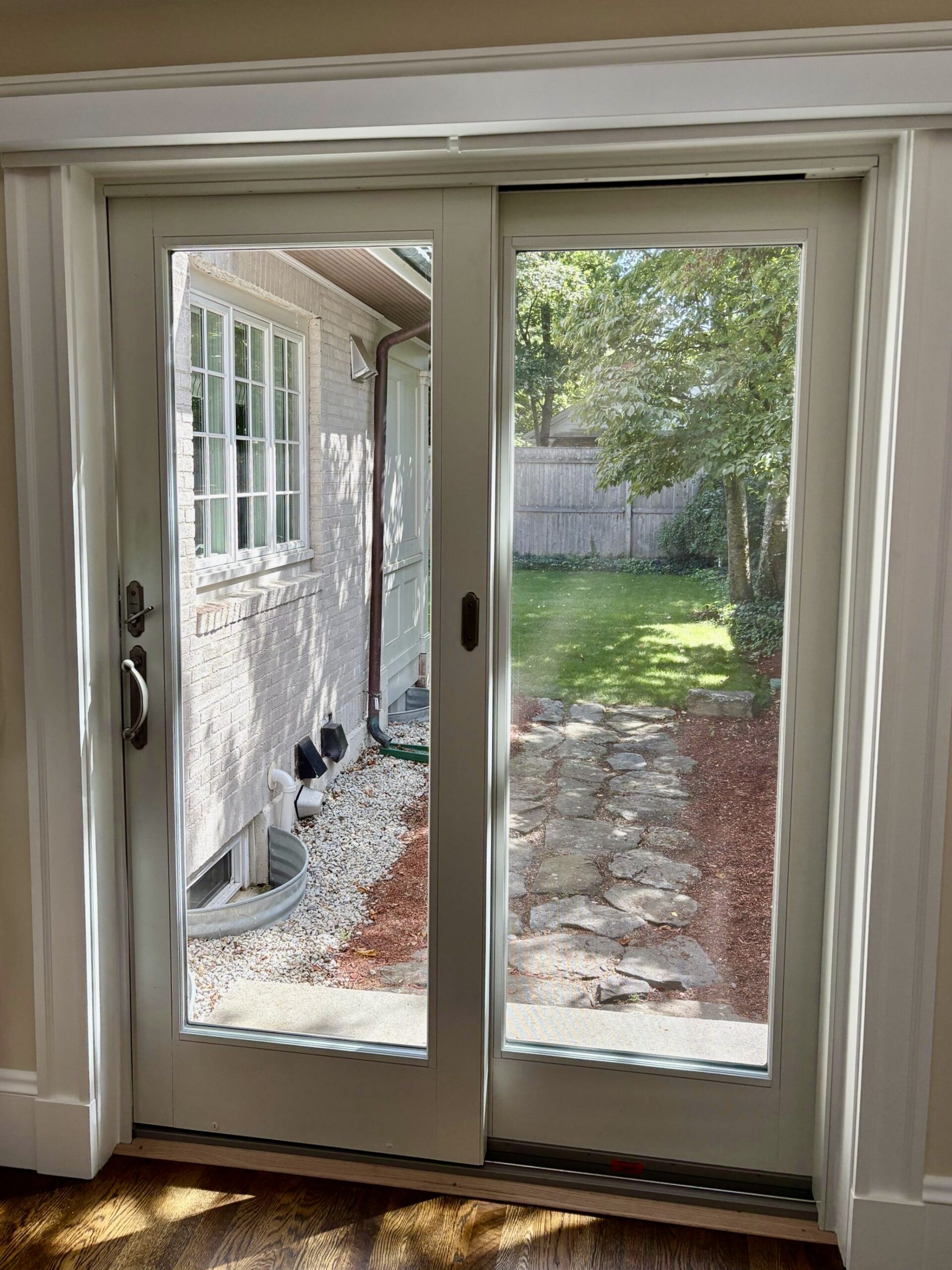 Andersen patio door in a Newton home