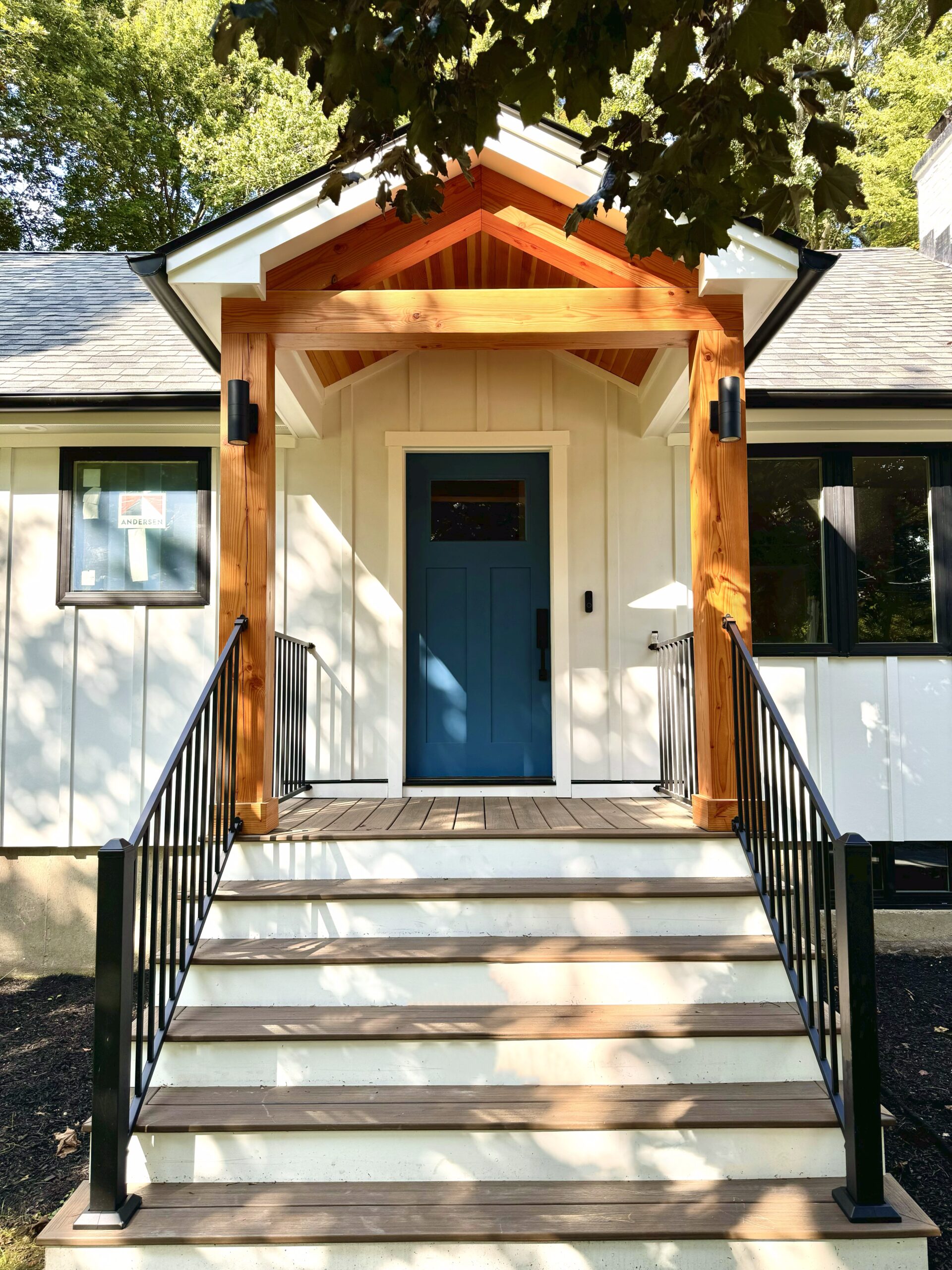 Entry door with one side light