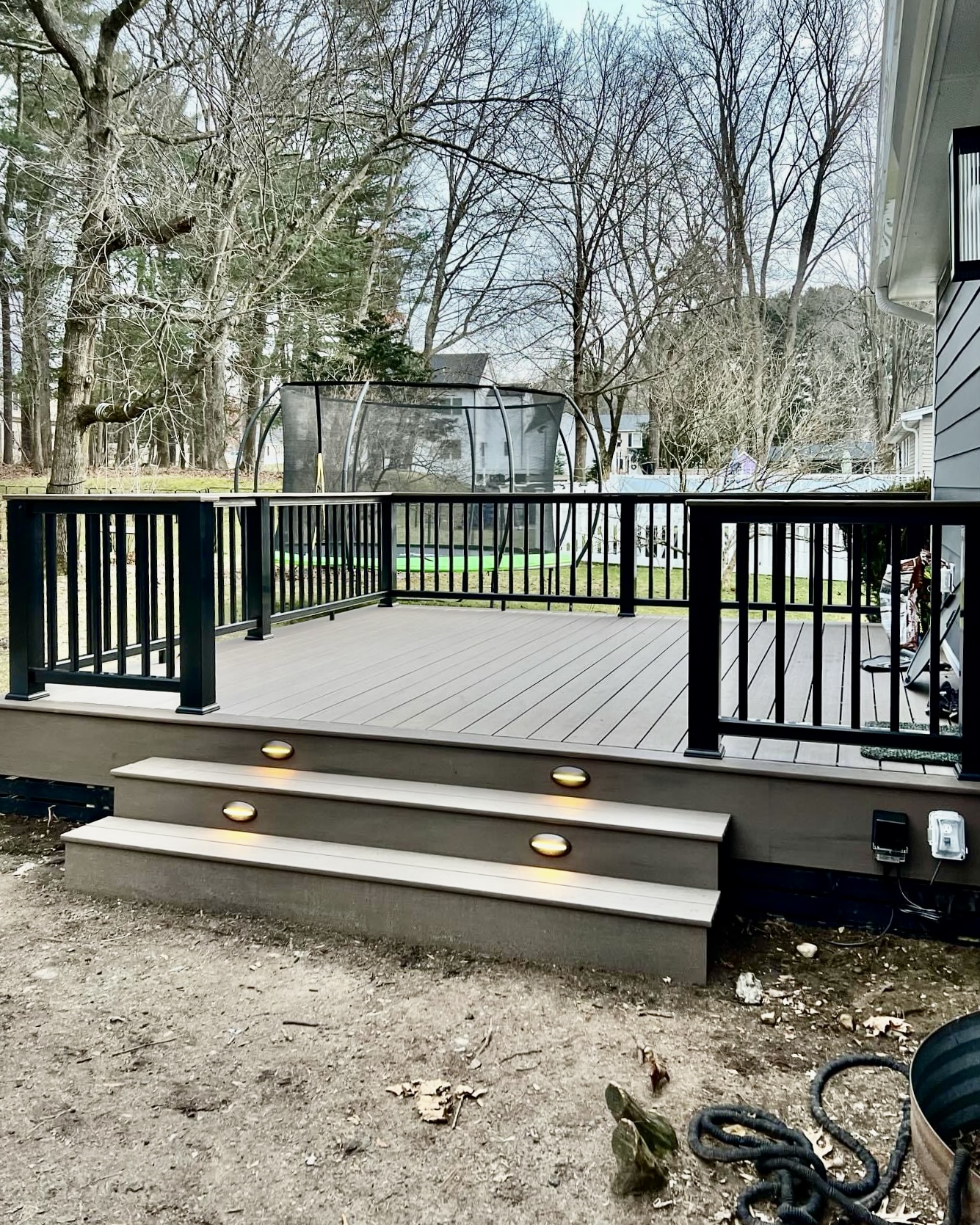 TimberTech composite deck in Natick